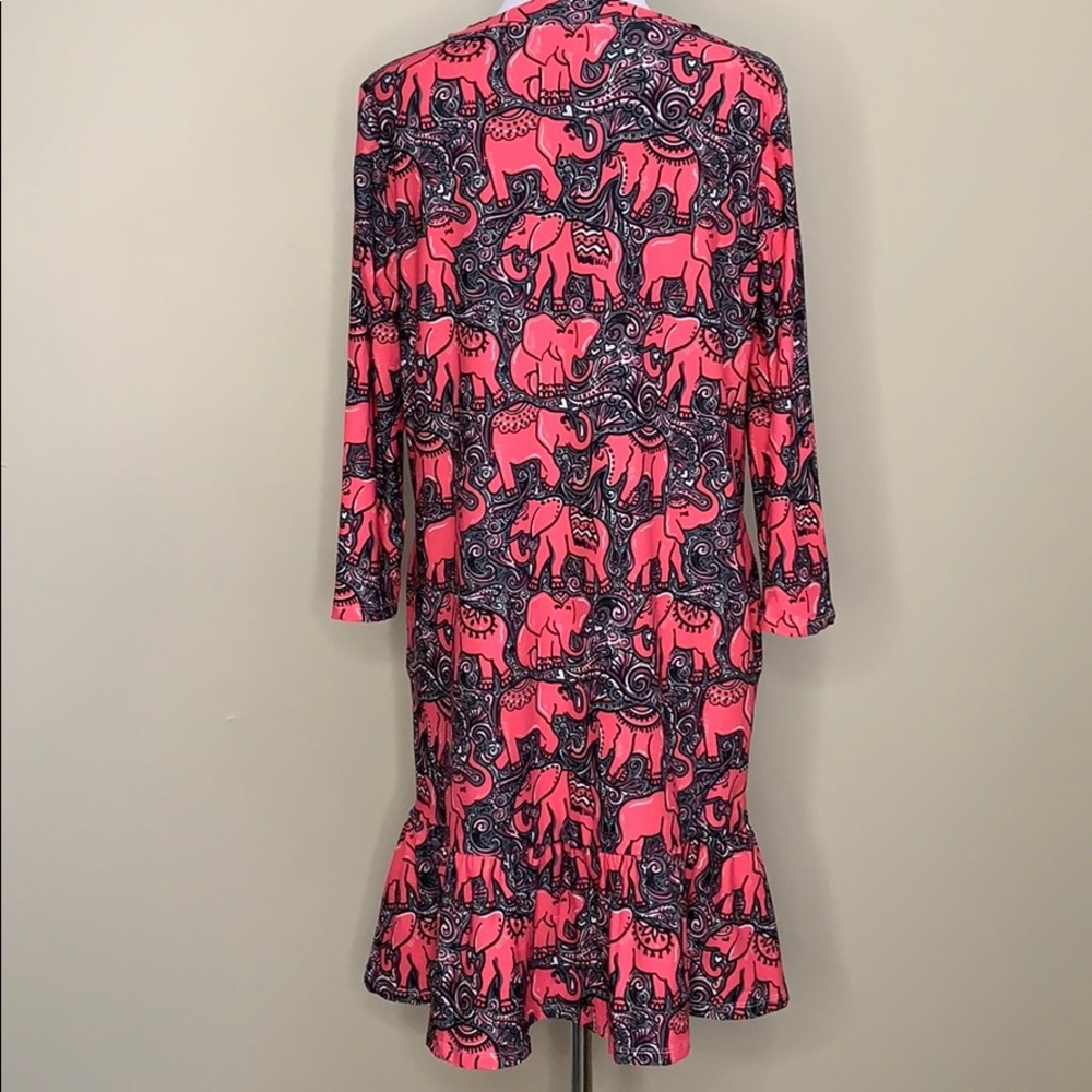 Simply Southern | Elephant Print Pocket Dress - Picture 5 of 8